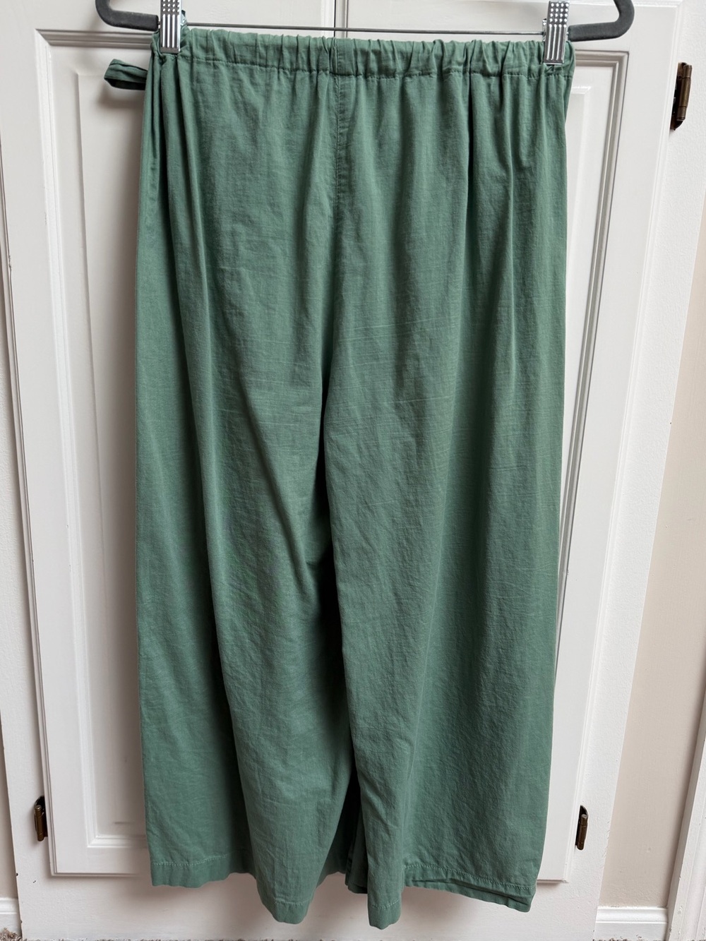 Gudrun Sjoden Organic Cotton Wrap Pants Green Size Small - Picture 3 of 10